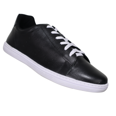 Romulus Tenni Cuero Negro - Blanco Hombre Talla 40 Ref 9077